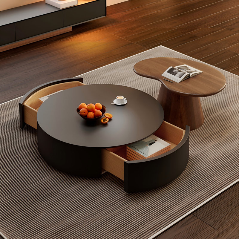 Maple coffee table with storage discount